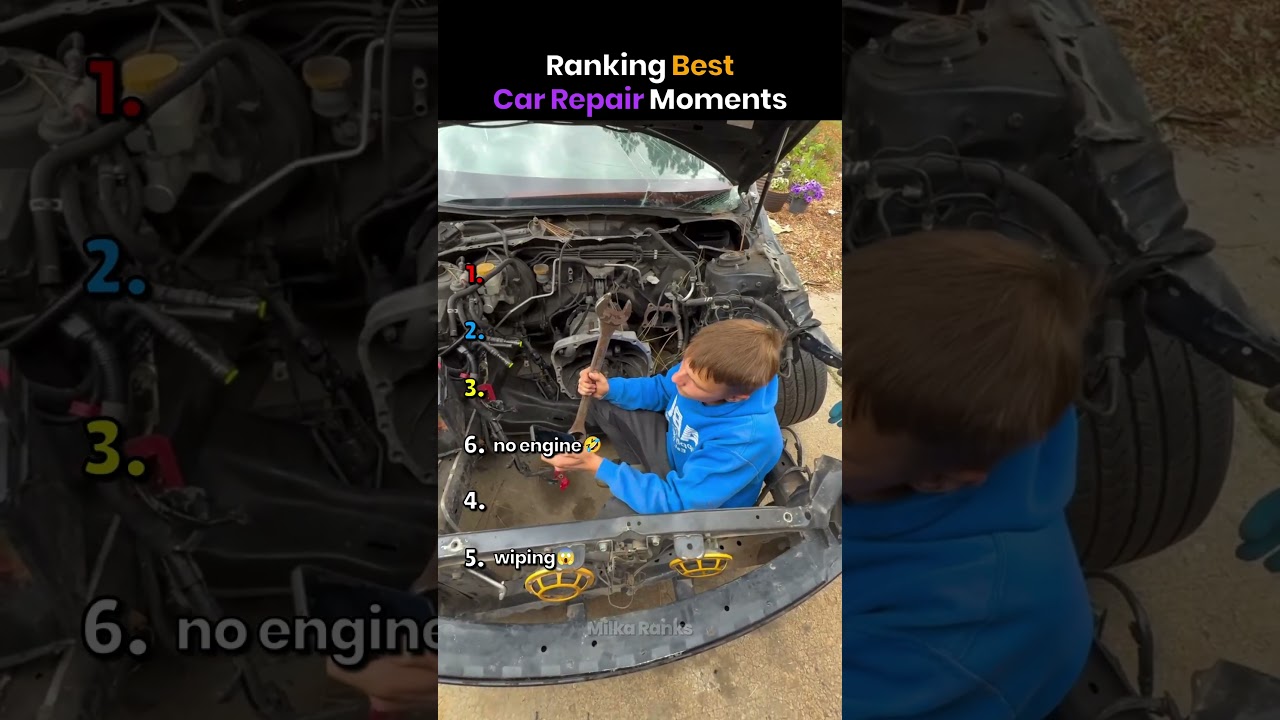 Ranking Best Car Repair Moments #usa