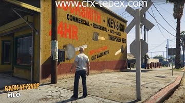 Fivem Keyshop MLO | Interior & map for Roleplay | Tebex mlo