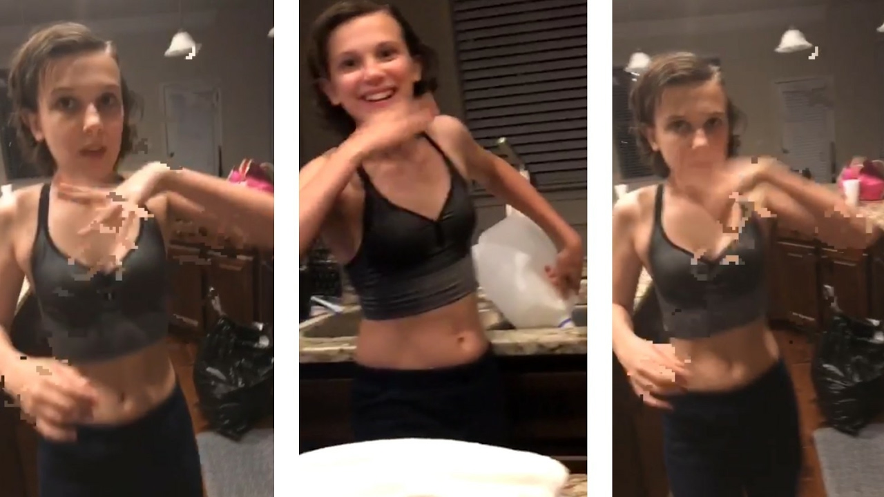 Millie bobby brown shares the fun moment where she had to get rid of a gall...