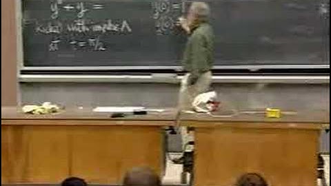 Lec 23 | MIT 18.03 Differential Equations, Spring 2006