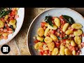 Salsa Gnocchi 🍅 Super fresh, zingy, vegan meal!