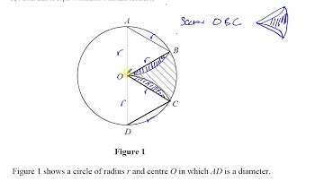 [Q6] AS (IAL) Pure Mathematics (P1)-Solomon Paper  L (C2)   Q3 Radian Measure