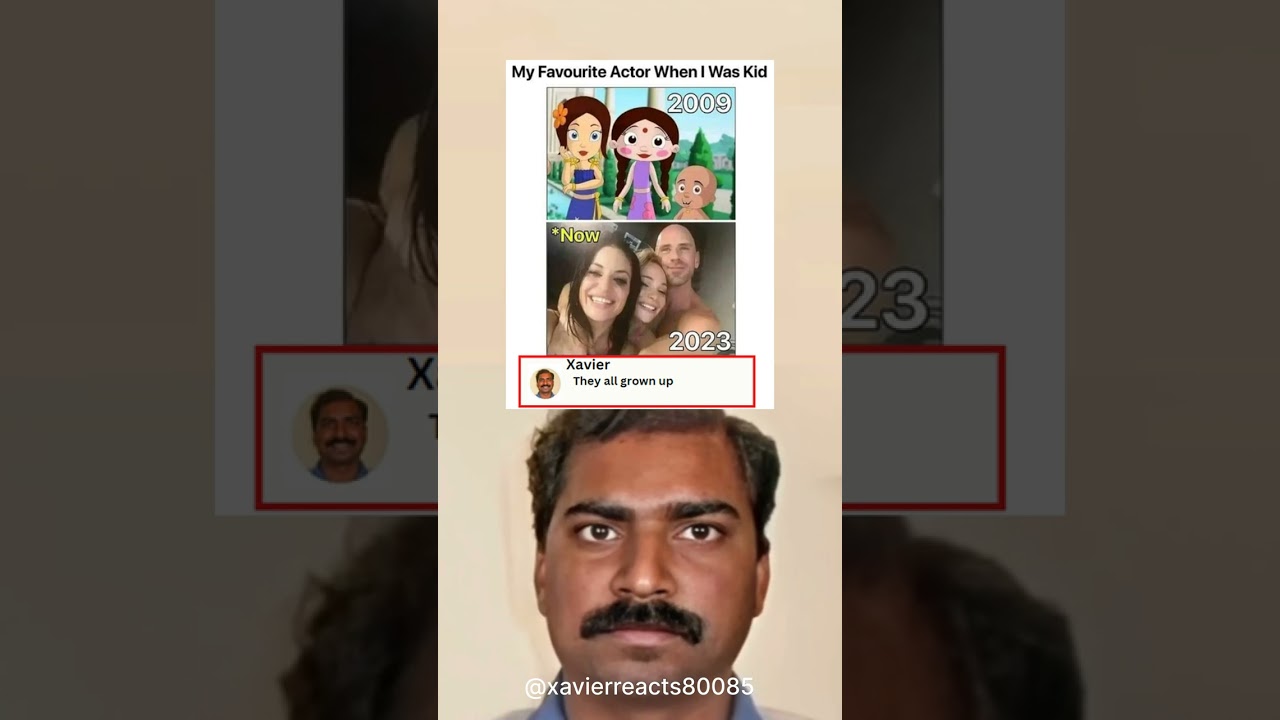 Xavier reacts ⁠