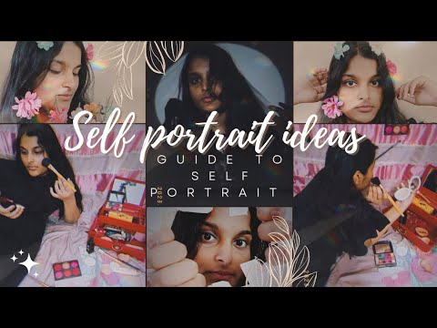 7 self portrait ideas when you feel shy & awkward - YouTube