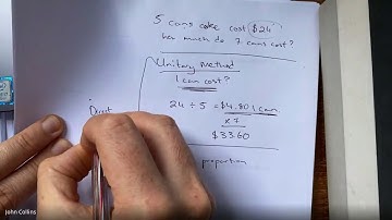 Unitary Method, Inverse and Direct Proportion