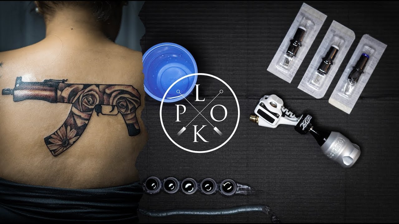 Draco W Flowers Tattoo Recap  Tattoos By PLok  YouTube