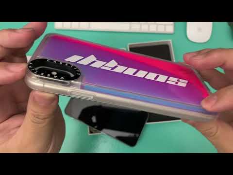 미국일상 꽁드류채널 Casetify Custom iPhone Case Review / Neon case / 케이스티파이 커스튬 아이폰 케이스 리뷰 / 네온 케이스 / 연예인케이스