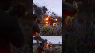 GTA 6 overhaul of fire and explosion physics powered by the RAGE 9 engine #gta5 #gta6
