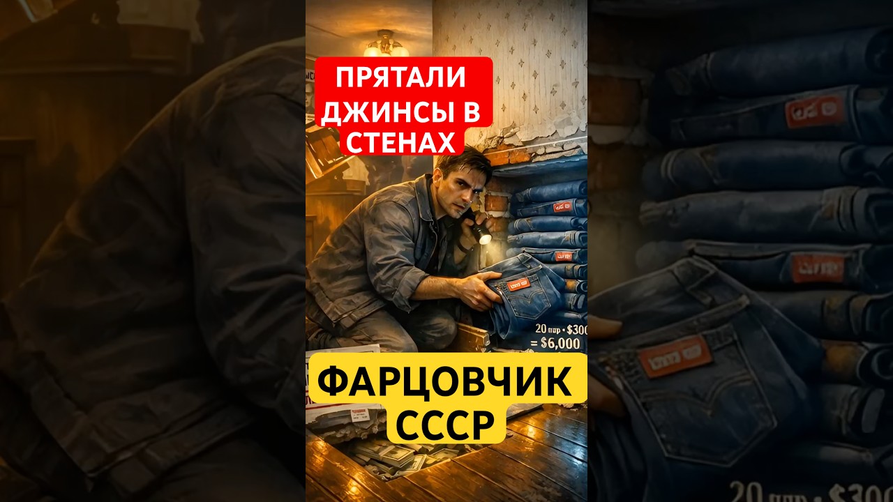 ФАРЦОВЩИК ПРЯТАЛ ДЖИНСЫ В СТЕНАХ И ПОД УНИТАЗОМ 
