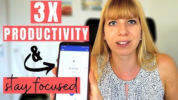 HOW TO STAY FOCUSED using the Pomodoro Technique | Pomodoro Technique explained | Habitsinprogress