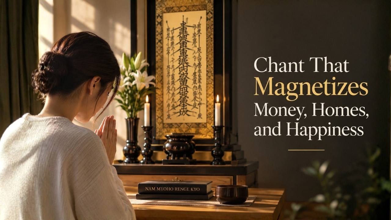 Chant That Magnetizes Money, Homes, and Happiness | Nichiren Buddhism