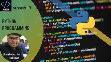 python programming session 3