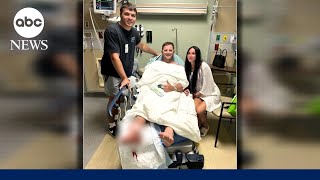 21-year-old Florida shark attack victim speaks out