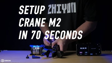 Setup Zhiyun Crane M2 in 70 seconds // Chung Dha
