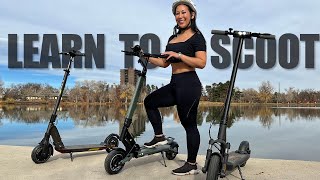 Total Beginner Learns How To Ride An Electric Scooter