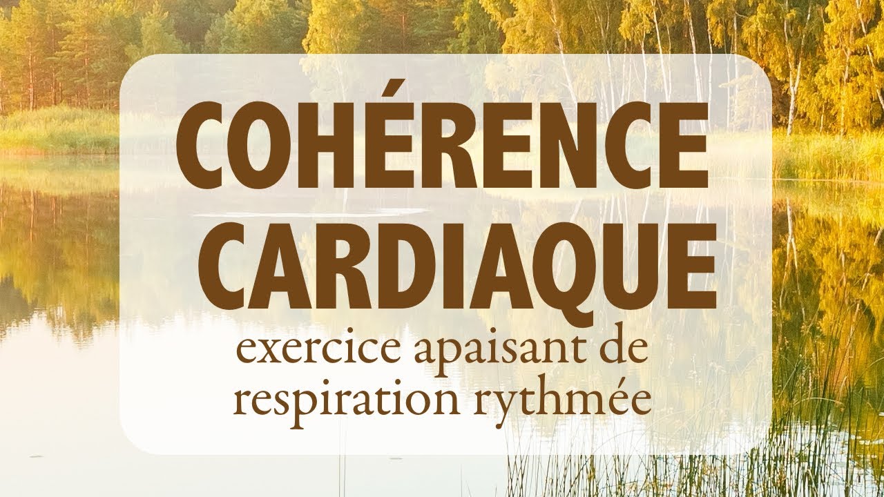 Exercice de cohérence cardiaque... rafraîchissant! (respiration et détente)