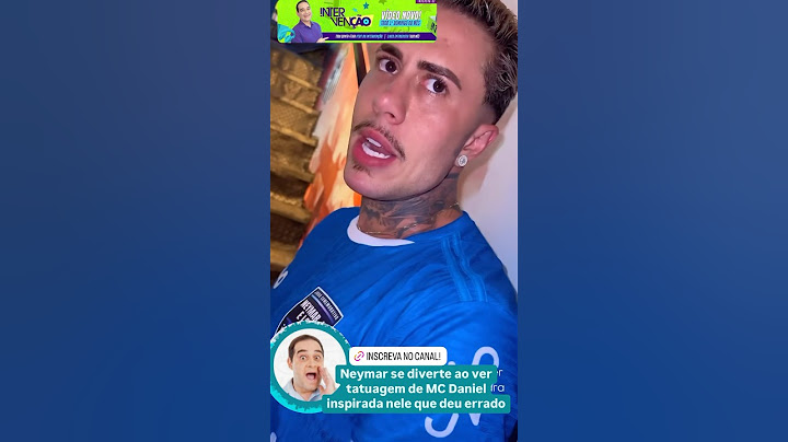 Neymar has fun seeing MC Daniel's tattoo inspired by him that went wrong