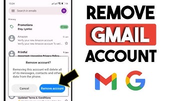 How to Remove Gmail Account from Phone 2024 / Remove Google Account from Android Phone