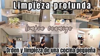 Organización y Limpieza profunda en MI COCINA #casainfonavit|LIMPIA CONMIGO la Cocina|Moviendo Todo