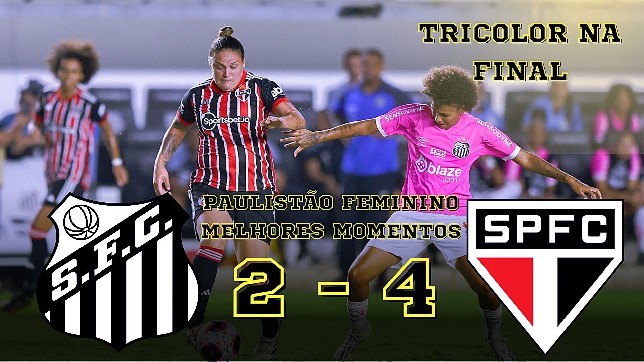 SANTOS 1 X 0 SÃO PAULO - SEMIFINAIS PAULISTÃO FEMININO 2022 