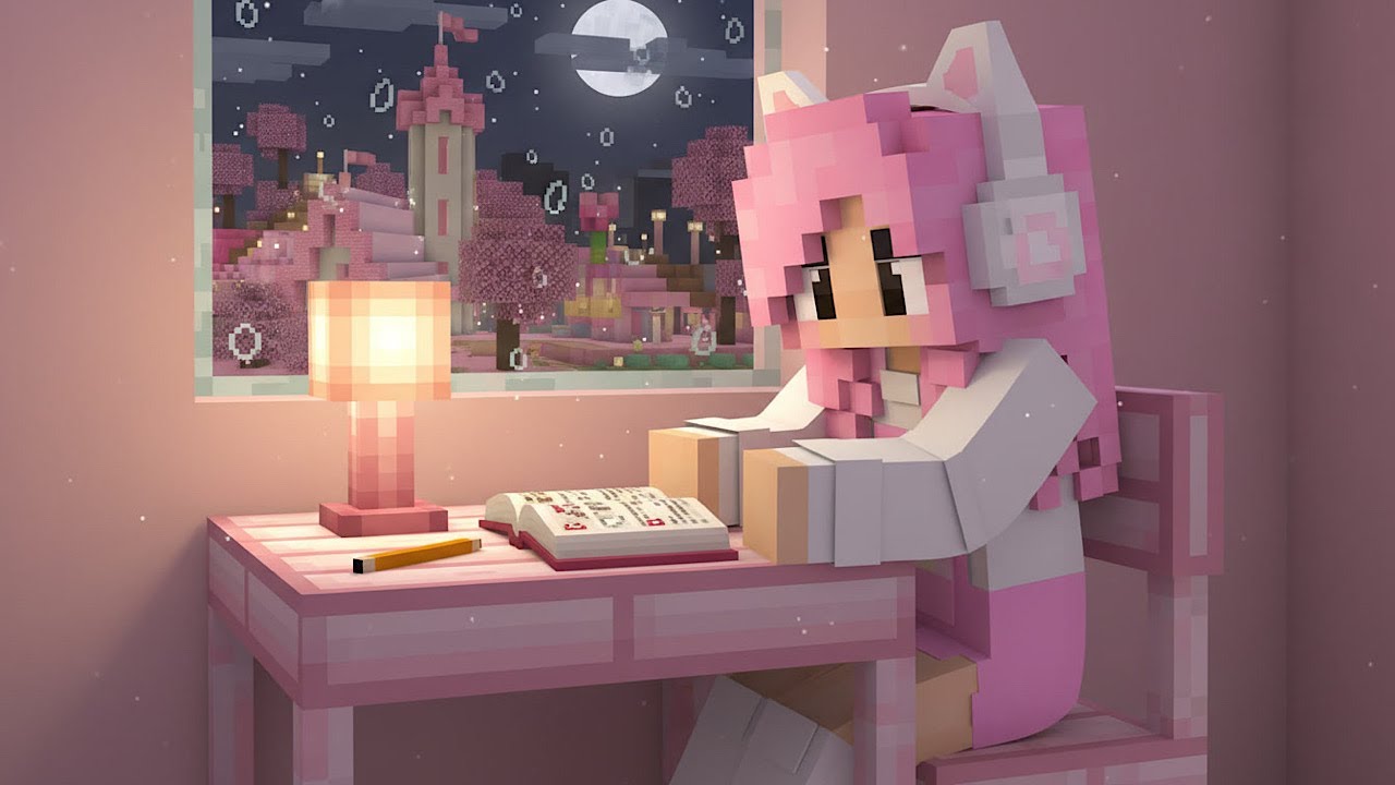 Minecraft Lofi Live 24/7 🟩🎧 | Chill Study Music