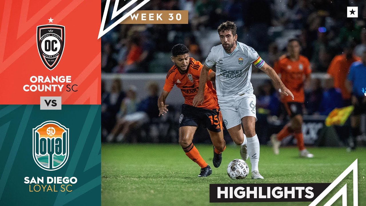 Orange County SC vs. San Diego Loyal SC - Game Highlights