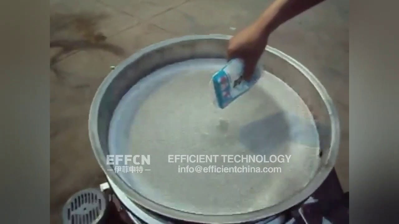 salt screening tumbler screen machine