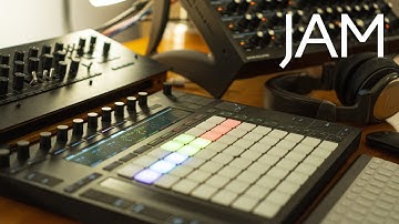 Dream Pop Jam - Minilogue XD, Novation Peak, Behringer Model D, Push 2, and live vocals - March 4th