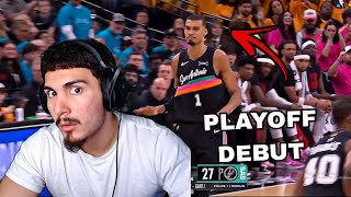 It Might Be Over... Wemby's Playoff Debut! Spurs vs Trailblazers Game 1 Full Highlights | 2026 WCR1 screenshot 4