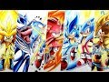 Drawing Sonic Super Forms And Transformations - Compilation 3