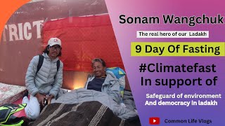 Sonam Wangchuk sir, real hero of our Ladakh. More power to you. climatefast 6thschedule