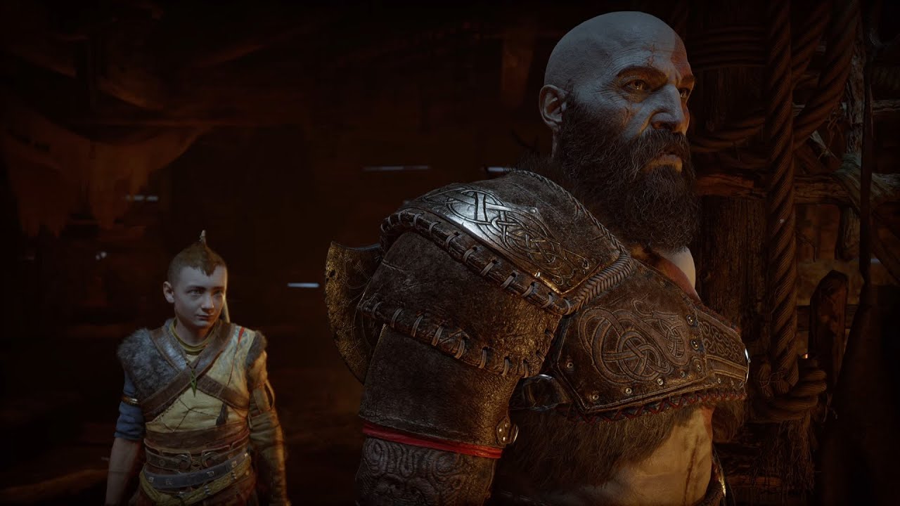 Surviving Fimbulwinter (Kratos picks up the Blades of Chaos) God of War
