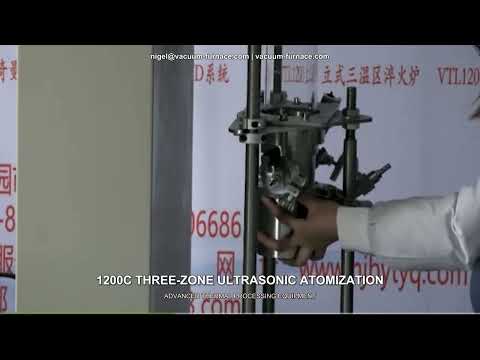 1200c Three-Zone Ultrasonic Atomization | HuanYu Vacuum Furnace Equipment product video thumbnail