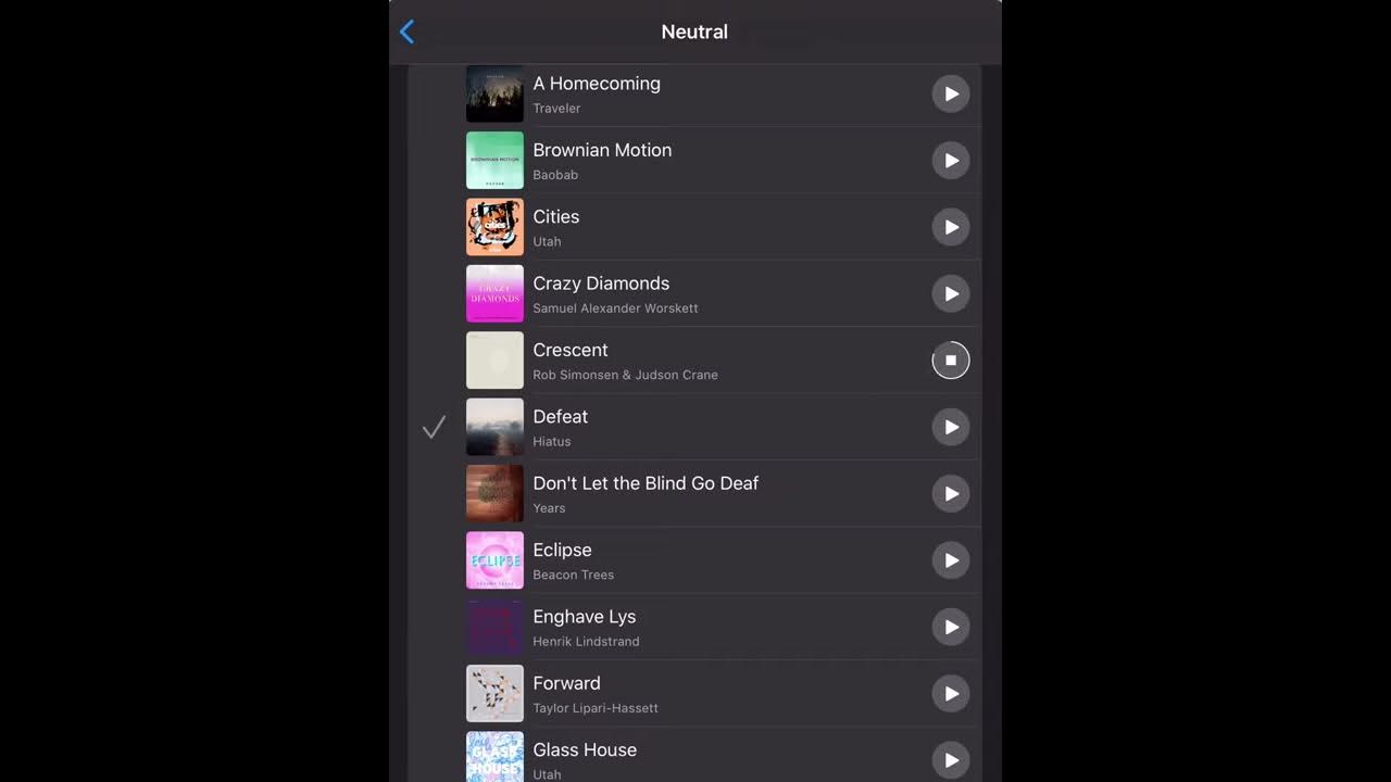 Crescent by Rob Simonsen and Judson Crane.Apple stoudtrack