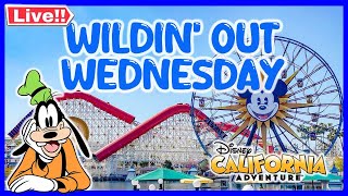 🔴  [#LIVE- En Vivo]| Rope Drop at Disney California Adventure for Wildin’ Out Wednesday | (4.3.24)