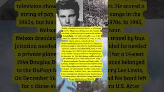 Rick Nelson + Tragic Plane Crash ✈️