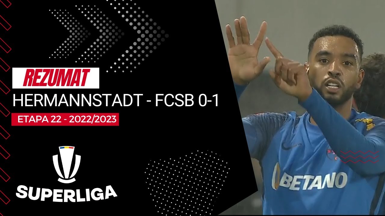 VIDEO - Liga 1: Steaua vs FC Hermannstadt, Golo 1-0 (2023-2024) - Futebol  365