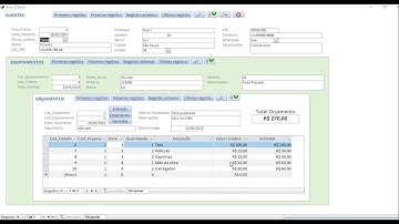 Curso de Access Gratuito - Aula 1 Criando tabelas no Access Começando do Zero Cadastro de Clientes