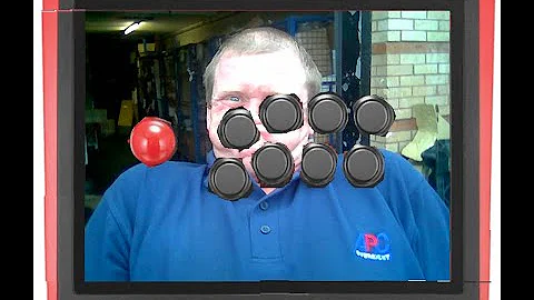 Dumb arcade control panel layouts