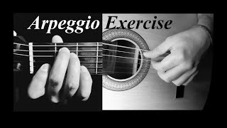 PDF Sample Arpeggio Exercise Etude No1 - Heitor Villa Lobos guitar tab & chords by Hakan İzzet Mola.