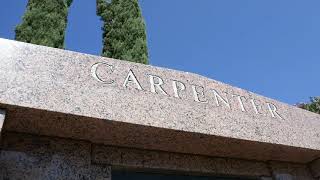 Karen Carpenter The Carpenters Grave Valley Oaks Memorial Park Westlake Village CA USA 9-2-2020