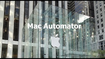 Mac Automator Tutorial 1 - Funzionalità di base