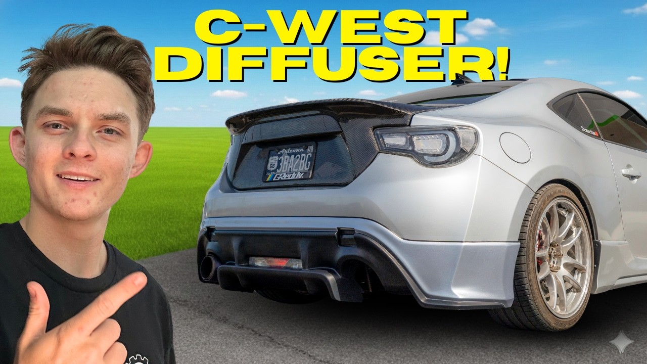 C-West Diffuser for the BRZ! (Imported from Japan)
