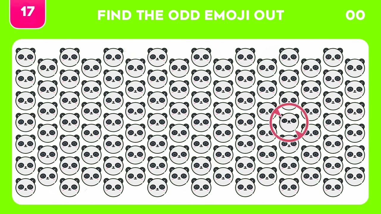 Find The Odd One Out | Emoji Quiz