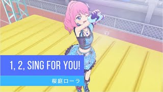 アイカツスターズ！48話 1, 2, Sing for You! Aikatsu Stars Episode 48 Stage (1, 2, Sing for You!)