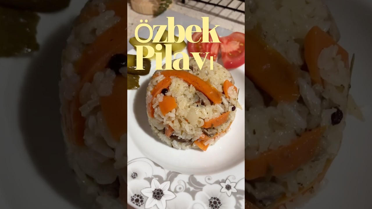 Eşime 2 günlük yemek çıktı!😅Özbek Pilavı yaptım tarifi videoda ama ben yiyemedim,nedenini anlattım