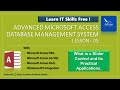 Advanced Access - Lesson 05 - ActiveX Control Slider