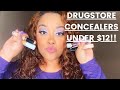 THE BEST DRUGSTORE CONCEALERS FOR DARK CIRCLES /BEST CONCEALER FOR DRY UNDER EYES