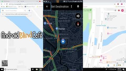 GOOGLE MAP PART 4 MENU BAR  BY ABDUL WAHEED