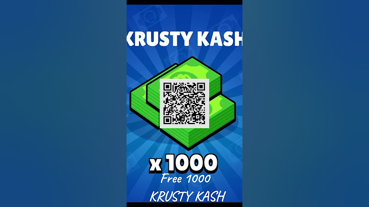 1000 KRUSTY KASH FREE #brawlstars #spongebob #fyp